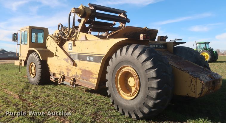 image for item DJ1820 1983 Caterpillar 615  elevating scraper