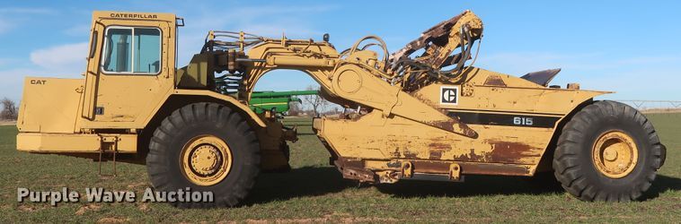 image for item DJ1820 1983 Caterpillar 615  elevating scraper