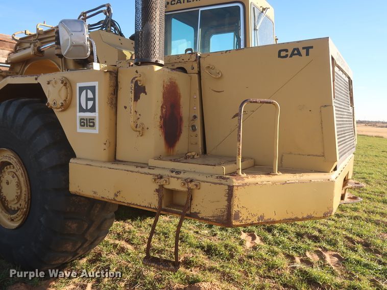 image for item DJ1820 1983 Caterpillar 615  elevating scraper
