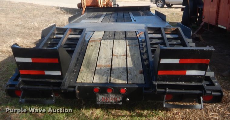 image for item DJ2139 Shop built equipment trailer