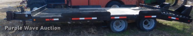 image for item DJ2139 Shop built equipment trailer