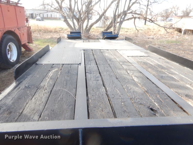 image for item DJ2139 Shop built equipment trailer