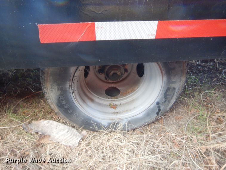 image for item DJ2139 Shop built equipment trailer