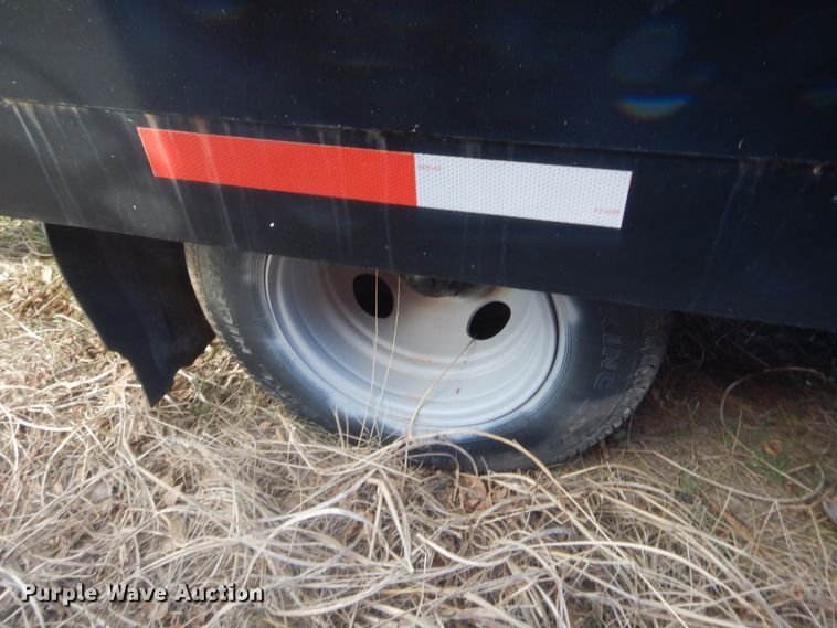 image for item DJ2139 Shop built equipment trailer