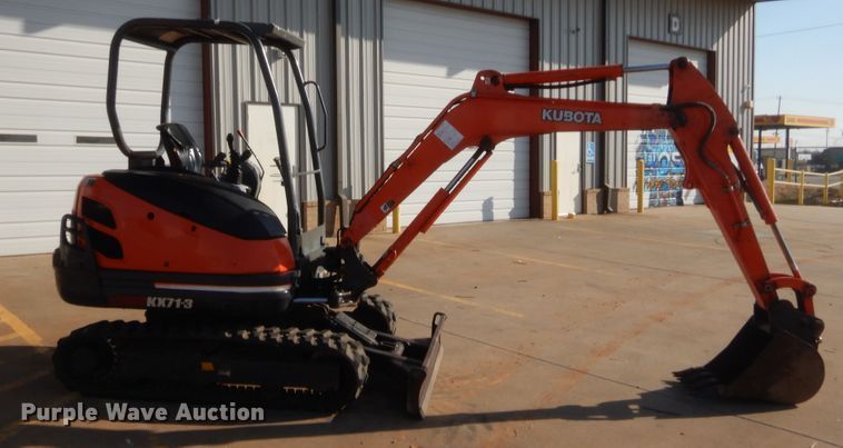 image for item DJ2150 Kubota KX71-3  mini excavator