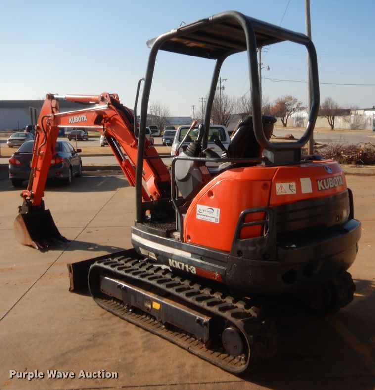 image for item DJ2150 Kubota KX71-3  mini excavator