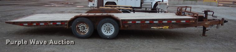 image for item DJ5808 2014 H&H EX222 tilt deck equipment trailer