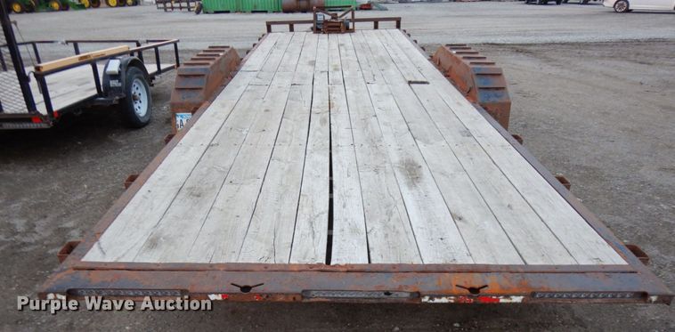 image for item DJ5808 2014 H&H EX222 tilt deck equipment trailer