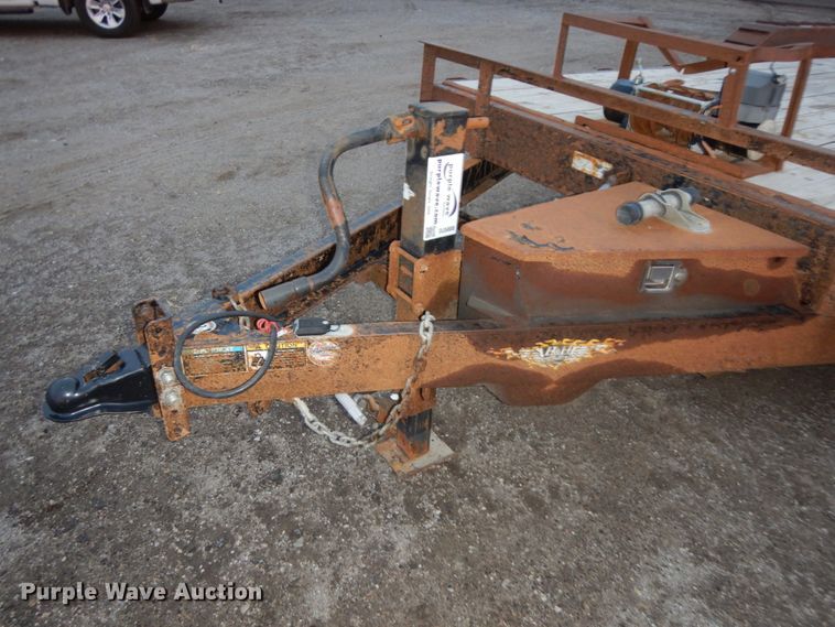 image for item DJ5808 2014 H&H EX222 tilt deck equipment trailer