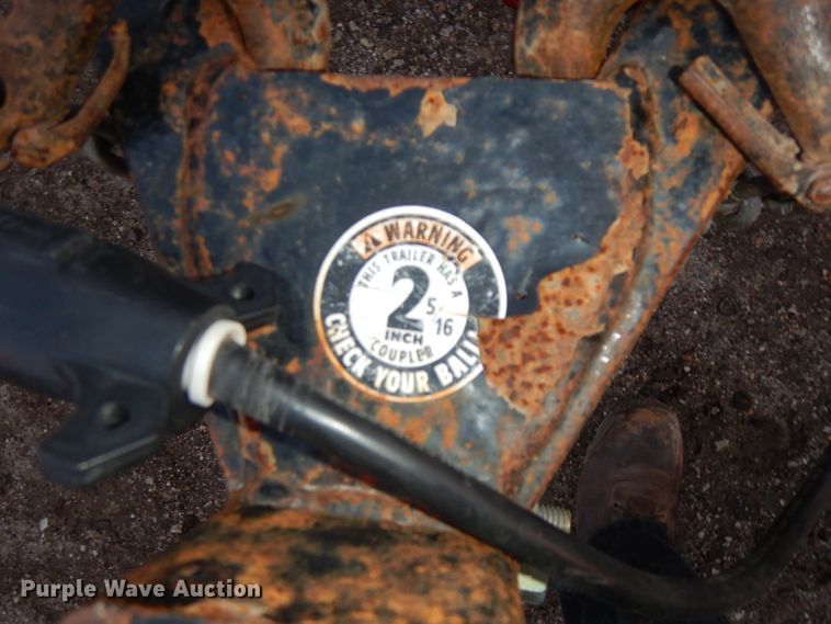 image for item DJ5808 2014 H&H EX222 tilt deck equipment trailer