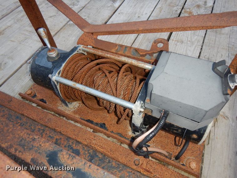 image for item DJ5808 2014 H&H EX222 tilt deck equipment trailer