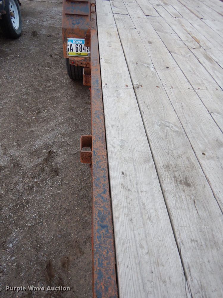 image for item DJ5808 2014 H&H EX222 tilt deck equipment trailer