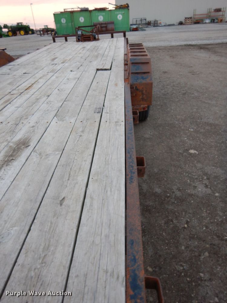 image for item DJ5808 2014 H&H EX222 tilt deck equipment trailer