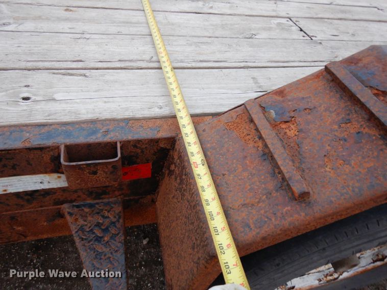 image for item DJ5808 2014 H&H EX222 tilt deck equipment trailer