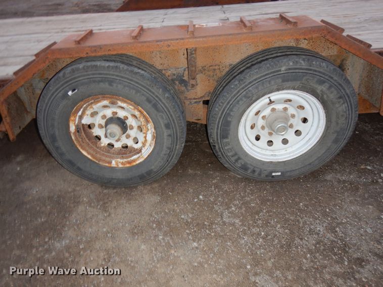 image for item DJ5808 2014 H&H EX222 tilt deck equipment trailer