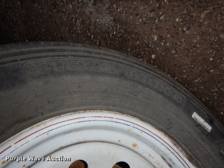 image for item DJ5808 2014 H&H EX222 tilt deck equipment trailer