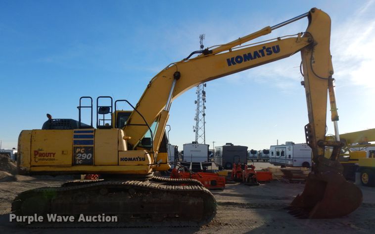image for item DJ5815 2012 Komatsu PC290LC-10  excavator