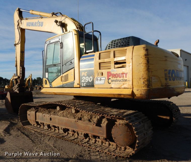 image for item DJ5815 2012 Komatsu PC290LC-10  excavator