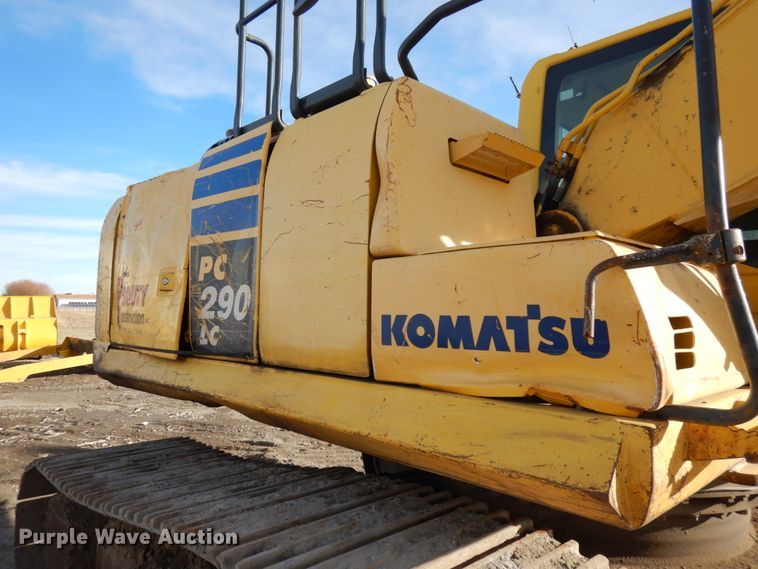 image for item DJ5815 2012 Komatsu PC290LC-10  excavator