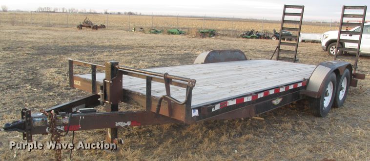 image for item DJ5830 2013 H&H UF202 utility trailer
