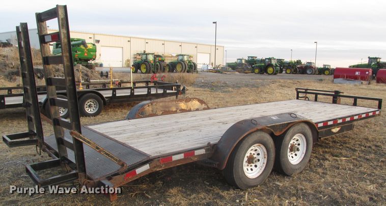 image for item DJ5830 2013 H&H UF202 utility trailer
