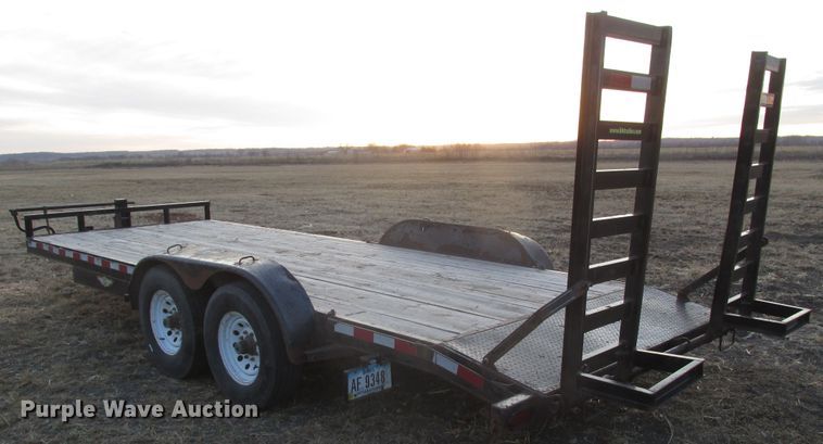 image for item DJ5830 2013 H&H UF202 utility trailer