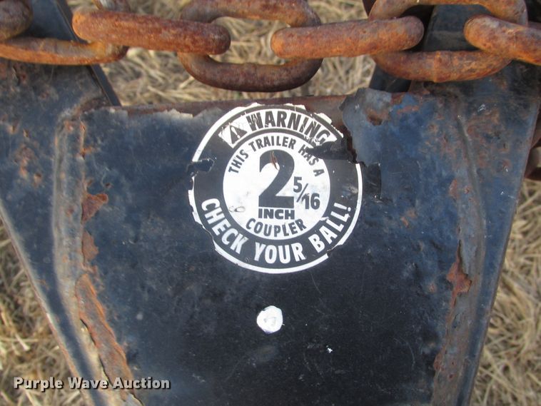 image for item DJ5830 2013 H&H UF202 utility trailer