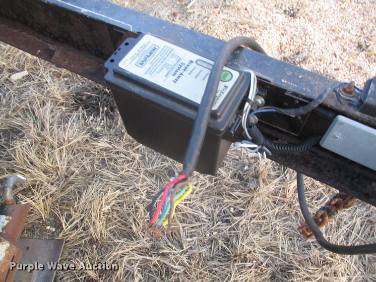 image for item DJ5830 2013 H&H UF202 utility trailer