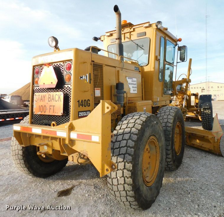 image for item DJ5848 1995 Caterpillar 140G VHP  motor grader