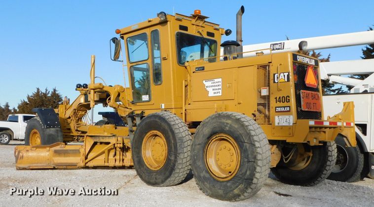 image for item DJ5848 1995 Caterpillar 140G VHP  motor grader