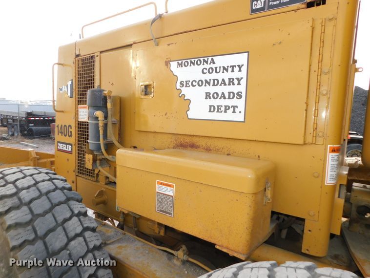 image for item DJ5848 1995 Caterpillar 140G VHP  motor grader