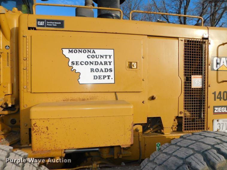 image for item DJ5848 1995 Caterpillar 140G VHP  motor grader