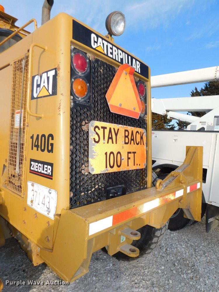 image for item DJ5848 1995 Caterpillar 140G VHP  motor grader