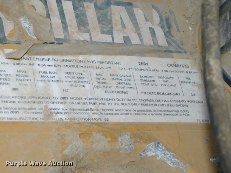 image for item DJ5849 2001 GMC C7500  forestry bucket truck