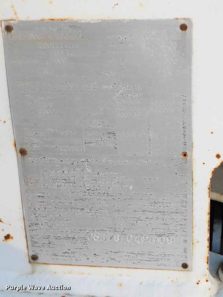 image for item DJ5849 2001 GMC C7500  forestry bucket truck