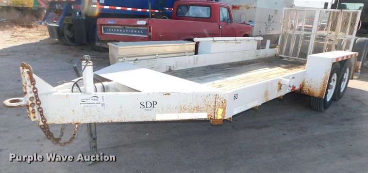 image for item DJ5850 2009 SDP 75800LPF equipment trailer