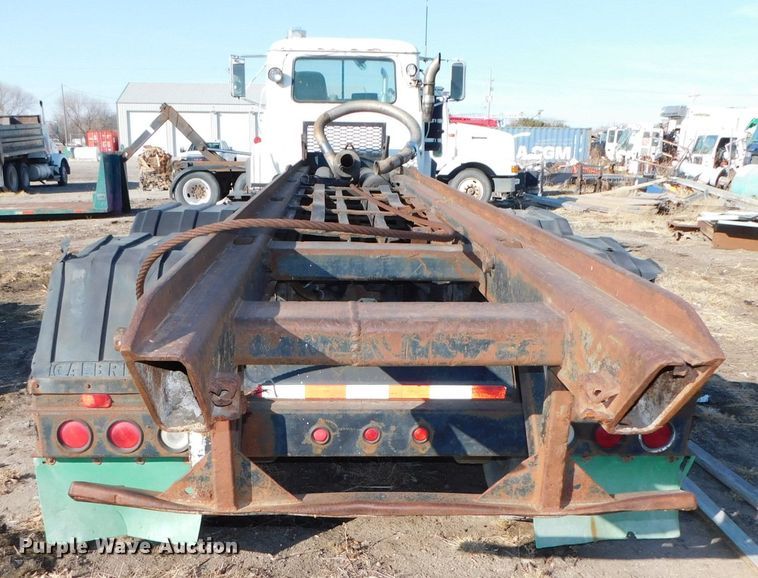 image for item DJ5851 1981 Mack RD686S  roll-off  container truck