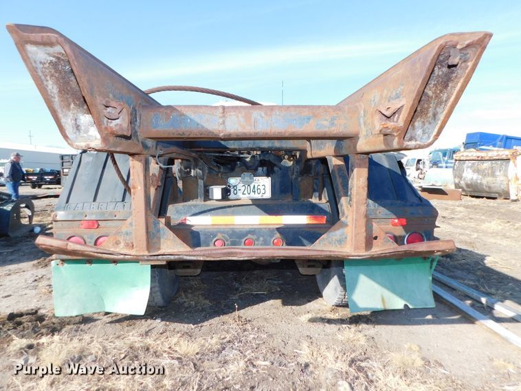 image for item DJ5851 1981 Mack RD686S  roll-off  container truck