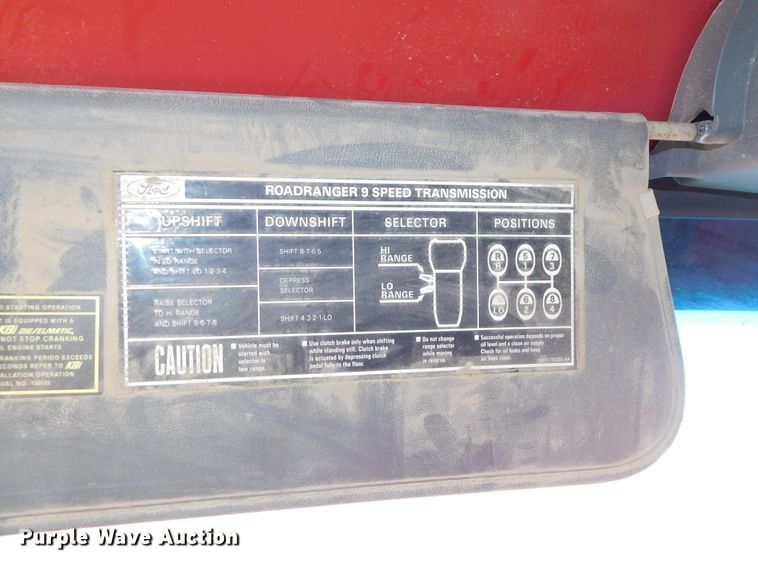 image for item DJ5855 1993 Ford L7000  dump truck