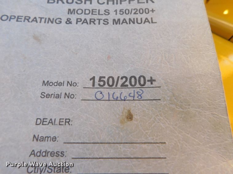 image for item DJ5858 Bandit 150  wood chipper