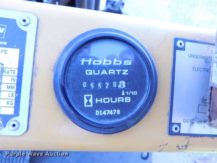 image for item DJ5876 2005 Doosan BC15S  forklift