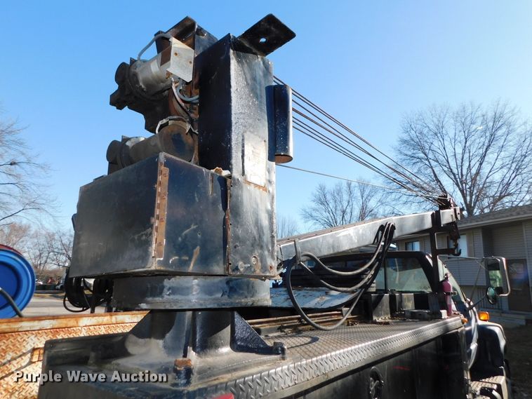 image for item DJ5880 1995 Chevrolet Kodiak C6H042  utility truck with crane