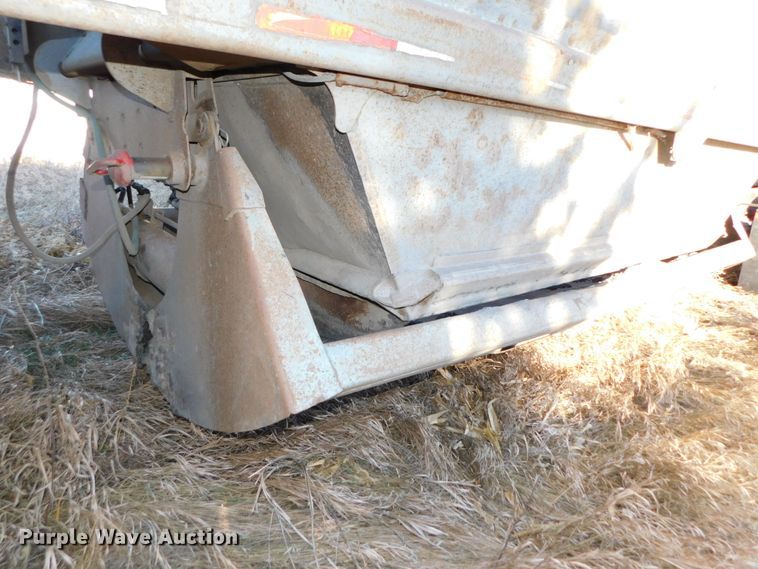 image for item DJ5881 1985 Load King 1827-0-3AXLE bottom dump trailer