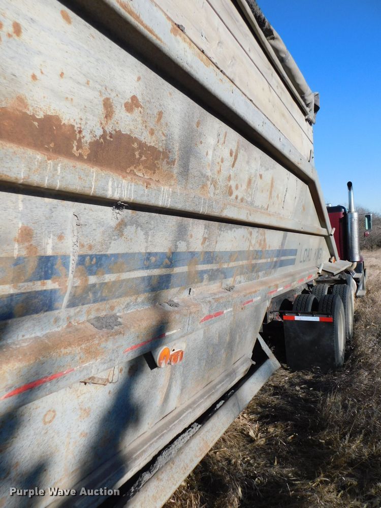 image for item DJ5881 1985 Load King 1827-0-3AXLE bottom dump trailer