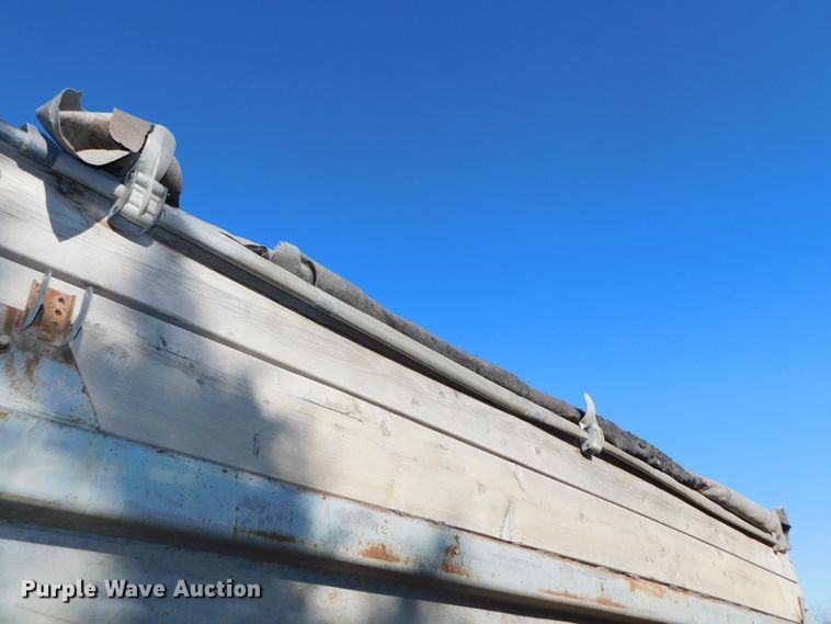 image for item DJ5881 1985 Load King 1827-0-3AXLE bottom dump trailer