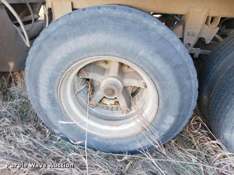 image for item DJ5881 1985 Load King 1827-0-3AXLE bottom dump trailer