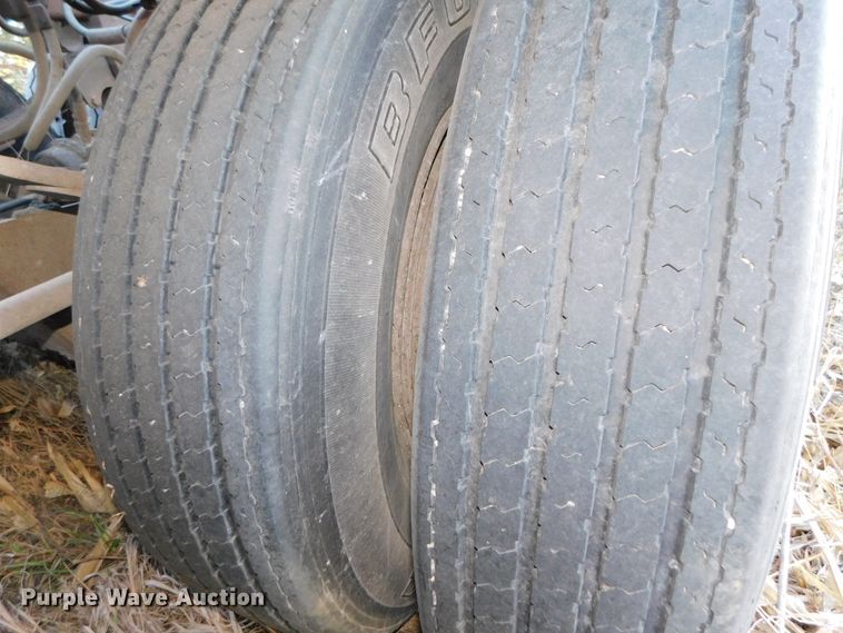 image for item DJ5881 1985 Load King 1827-0-3AXLE bottom dump trailer