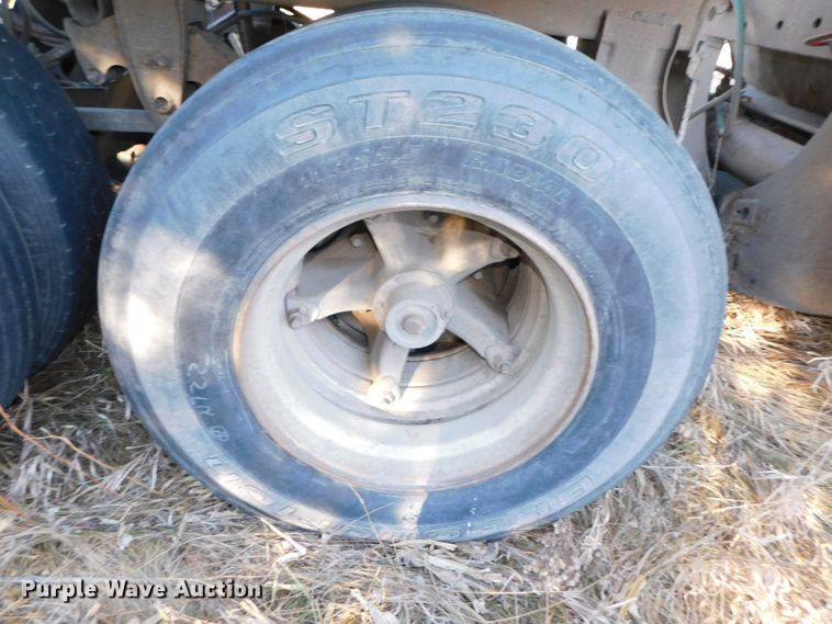 image for item DJ5881 1985 Load King 1827-0-3AXLE bottom dump trailer