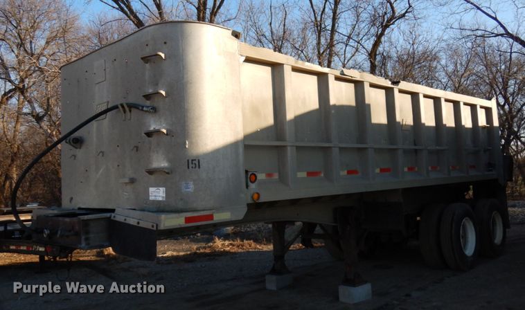 image for item DJ6055 1973 East end dump trailer