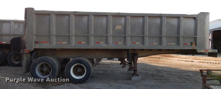 image for item DJ6055 1973 East end dump trailer